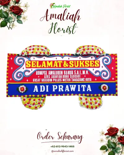 Karangan Bunga Ucapan Selamat di Pejamben